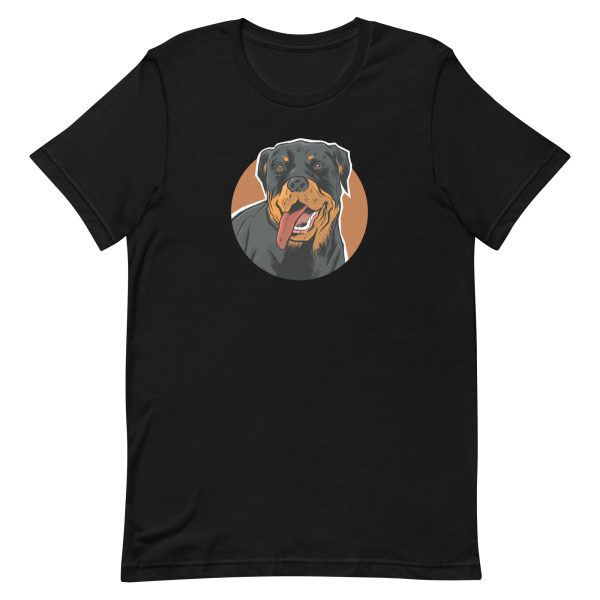 unisex-staple-t-shirt-black-front-6a16cb2f4f514.jpg Rottweiler T-Shirt