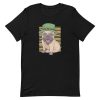 unisex-staple-t-shirt-black-front-6a16cb815d12f.jpg St Patricks Day Pug T-Shirt