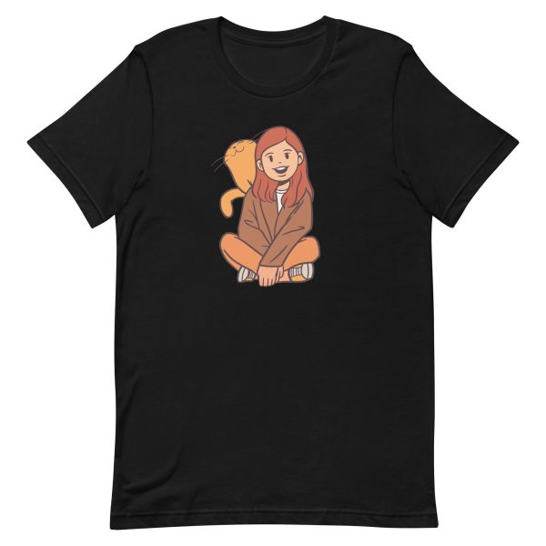 Girl With Kitten T-Shirt