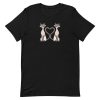 unisex-staple-t-shirt-black-front-6a16da2a455d3.jpg Siamese Cats Heart T-Shirt