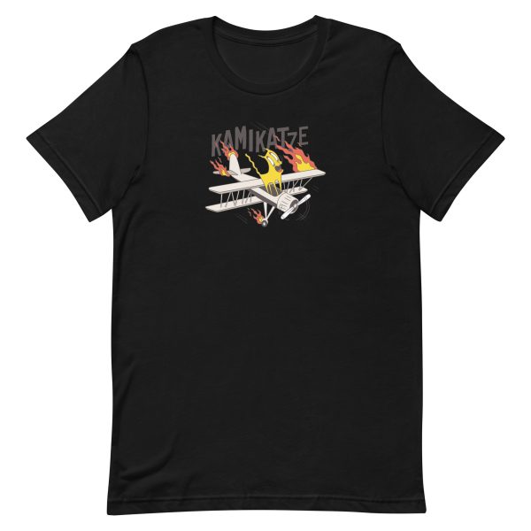 unisex-staple-t-shirt-black-front-6a16e4aabe356.jpg Kamikatze T-Shirt