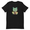 unisex-staple-t-shirt-black-front-6a16e70855161.jpg Cosmic Cat T-Shirt