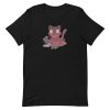 unisex-staple-t-shirt-black-front-6a16f1573d7e8.jpg Catastrophe Cat T-Shirt