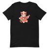 unisex-staple-t-shirt-black-front-6a16f3f7b3669.jpg Ukulele Cat T-Shirt