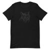 unisex-staple-t-shirt-black-front-6a16f51f652e1.jpg Cat Muzzle T-Shirt