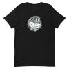 unisex-staple-t-shirt-black-front-6a16f5bb456fe.jpg Crazy Creepy Cat T-Shirt