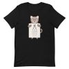 unisex-staple-t-shirt-black-front-6a16f8c3a840f.jpg Cat Eye Chart T-Shirt