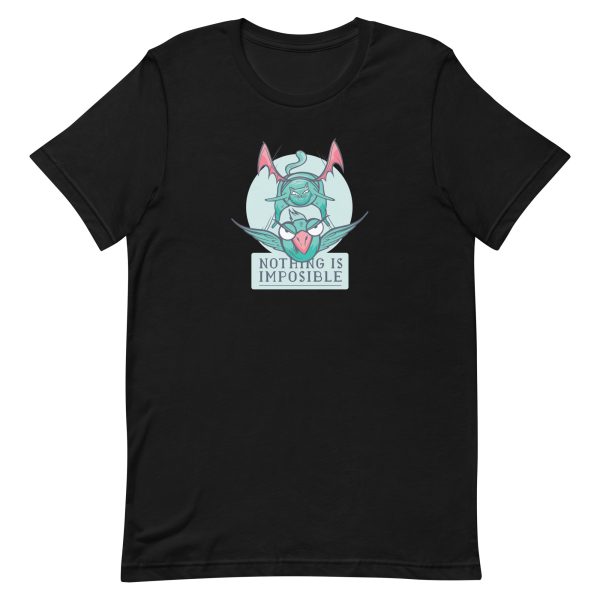 unisex-staple-t-shirt-black-front-6a179d6b40c86.jpg Nothing Is Impossible T-Shirt