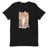 unisex-staple-t-shirt-black-front-6a17a3ee1a436.jpg Tiger Cat T-Shirt