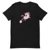 unisex-staple-t-shirt-black-front-6a17a84b6f38d.jpg Pink Unicorn Flying T-Shirt