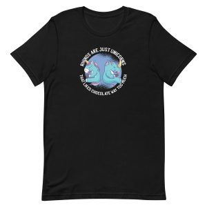 unisex-staple-t-shirt-black-front-6a17a8b6bb584.jpg Unicorn and Rhino T-Shirt