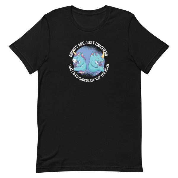 unisex-staple-t-shirt-black-front-6a17a8b6bb584.jpg Unicorn and Rhino T-Shirt