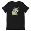 unisex-staple-t-shirt-black-front-6a17a9ca8a687.jpg Cute Unicorn T-Shirt