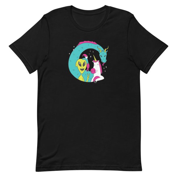 unisex-staple-t-shirt-black-front-6a17b3cb16a52.jpg Imaginary Friends T-Shirt