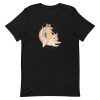 unisex-staple-t-shirt-black-front-6a17b48e1a444.jpg Cat Riding Unidog T-Shirt