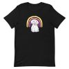 unisex-staple-t-shirt-black-front-6a17dd5fb4ced.jpg Rainbow Unicorn Dog T-Shirt