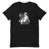 unisex-staple-t-shirt-black-front-6a17e4ca3cec6.jpg Metalhead Riding Unicorn T-Shirt