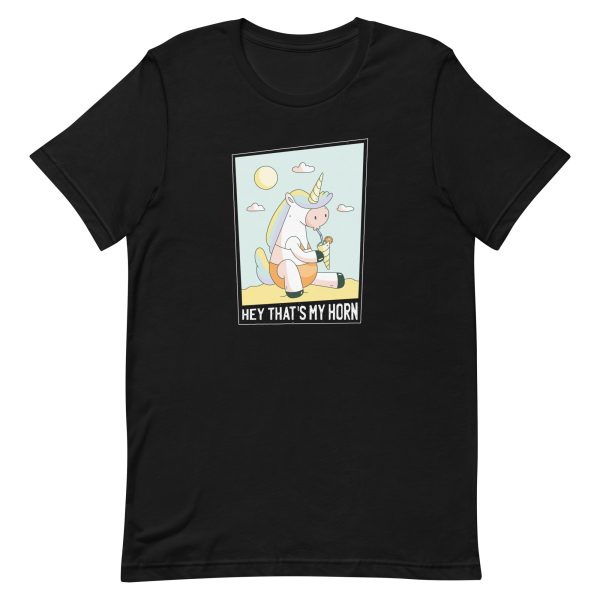 unisex-staple-t-shirt-black-front-6a17ea480c633.jpg Unicorn Drink T-Shirt