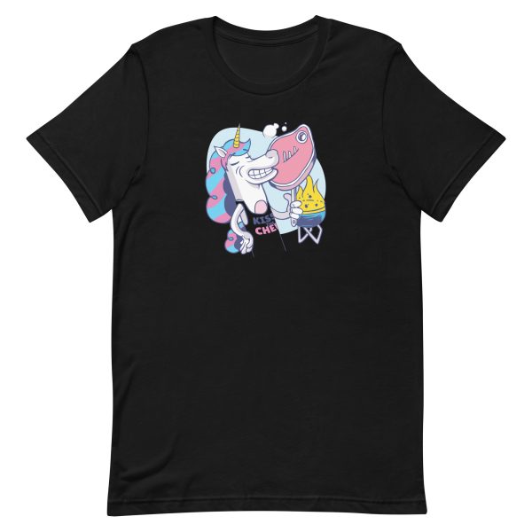 unisex-staple-t-shirt-black-front-6a17eae9dfaf6.jpg Unicorn Steak T-Shirt