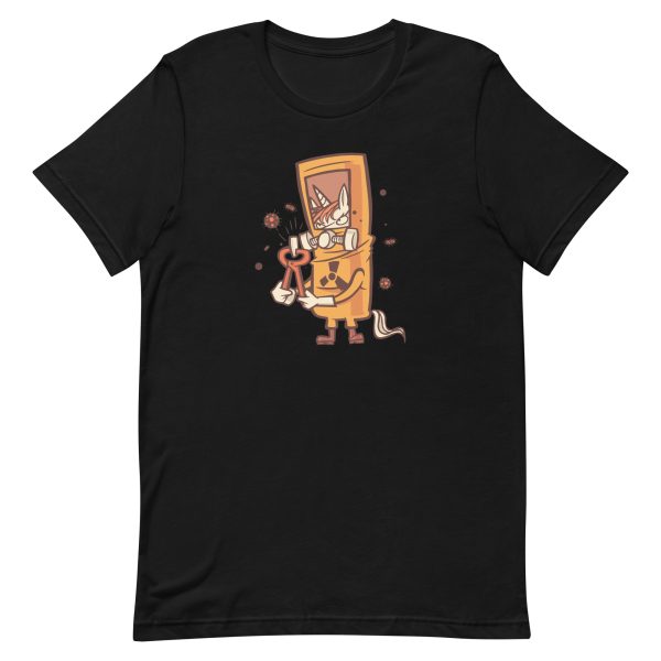 unisex-staple-t-shirt-black-front-6a17f4b65f9fa.jpg Coronavirus Unicorn T-Shirt