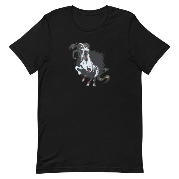 unisex-staple-t-shirt-black-front-6a17f7967d175.jpg Dark Unicorn T-Shirt