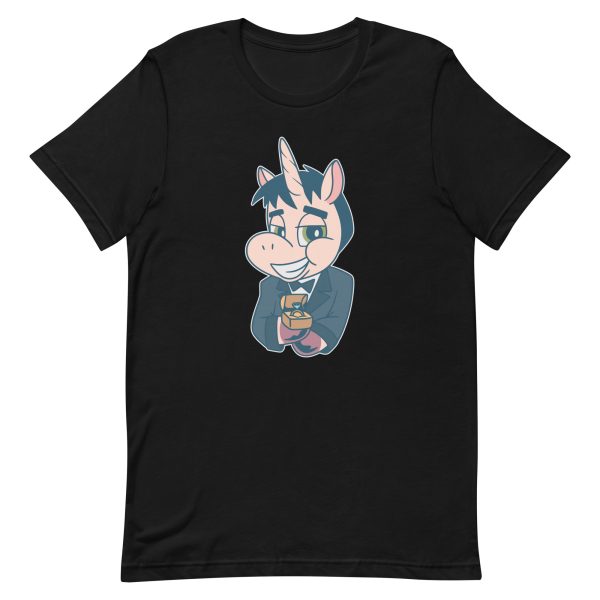 unisex-staple-t-shirt-black-front-6a17fc6d4cacf.jpg Unicorn Groom T-Shirt