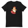 unisex-staple-t-shirt-black-front-6a1814374465c.jpg Skater Hamster T-Shirt