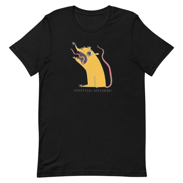 unisex-staple-t-shirt-black-front-6a181f00a50f2.jpg Perpetual Screaming T-Shirt