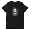 unisex-staple-t-shirt-black-front-6a18207160b1f.jpg Creepy Cat and Mouse T-Shirt
