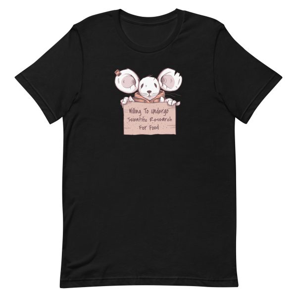 unisex-staple-t-shirt-black-front-6a18224474e7e.jpg Mouse Research T-Shirt