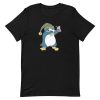 unisex-staple-t-shirt-black-front-6a18234114646.jpg Dabbing Penguin T-Shirt
