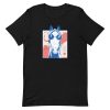 unisex-staple-t-shirt-black-front-6a182b4be7c44.jpg Abstract Horse T-Shirt
