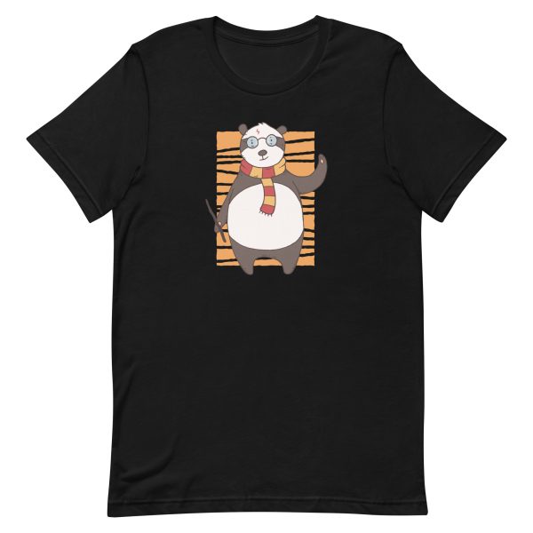 unisex-staple-t-shirt-black-front-6a182e71d6f84.jpg Potter Panda T-Shirt