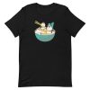 unisex-staple-t-shirt-black-front-6a182ebe974df.jpg Ramen Pandas T-Shirt