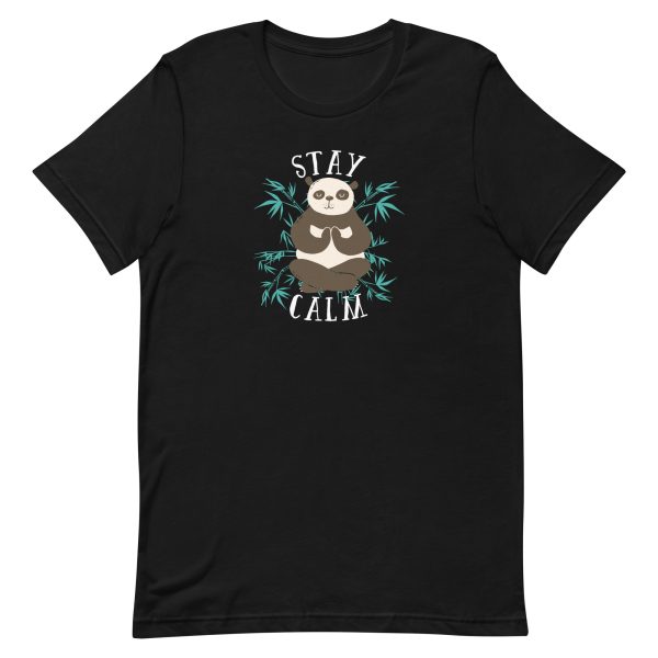 unisex-staple-t-shirt-black-front-6a182f07629c4.jpg Stay Calm T-Shirt