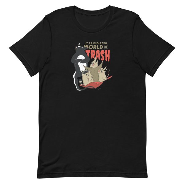 unisex-staple-t-shirt-black-front-6a18415af1426.jpg World of Trash T-Shirt