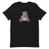 unisex-staple-t-shirt-black-front-6a1841a6aea82.jpg Dark Angry Rat T-Shirt