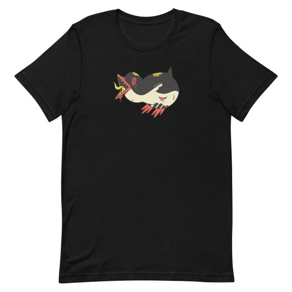 unisex-staple-t-shirt-black-front-6a1841e9c03a6.jpg Zombie Penguin T-Shirt