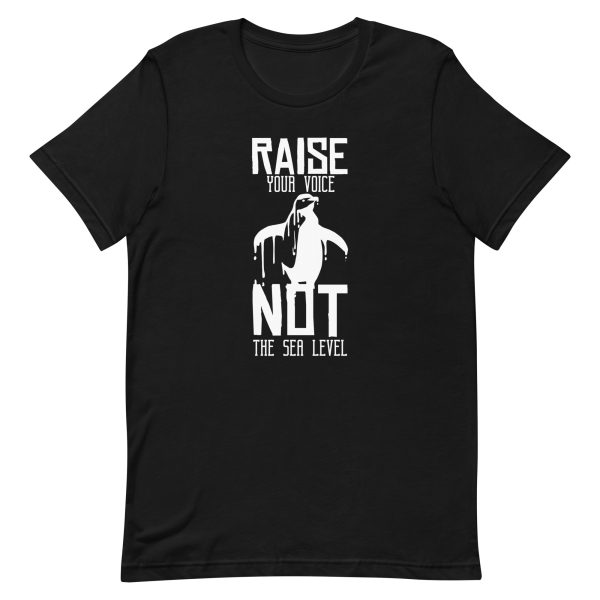unisex-staple-t-shirt-black-front-6a18441b2bfd4.jpg Raise Your Voice T-Shirt