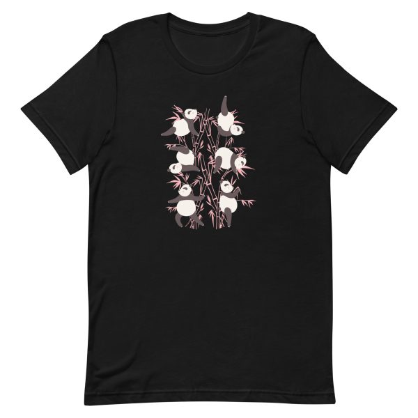 unisex-staple-t-shirt-black-front-6a184834ee6ad.jpg Panda Yoga T-Shirt