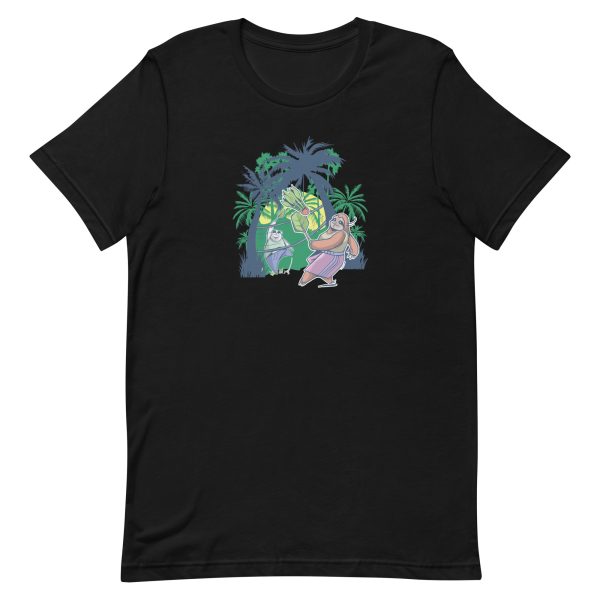 unisex-staple-t-shirt-black-front-6a184a4b99392.jpg Badminton T-Shirt