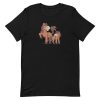unisex-staple-t-shirt-black-front-6a184b4a1e98a.jpg Horse With Baby T-Shirt