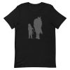 unisex-staple-t-shirt-black-front-6a18f9bb5d2d2.jpg Girl With Horse T-Shirt