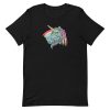 unisex-staple-t-shirt-black-front-6a18fbac38c12.jpg Creepy Unicorn T-Shirt