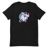 unisex-staple-t-shirt-black-front-6a191d512dbe0.jpg Astronaut Unicorn T-Shirt