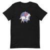 unisex-staple-t-shirt-black-front-6a191df478345.jpg Girl Riding Horse T-Shirt