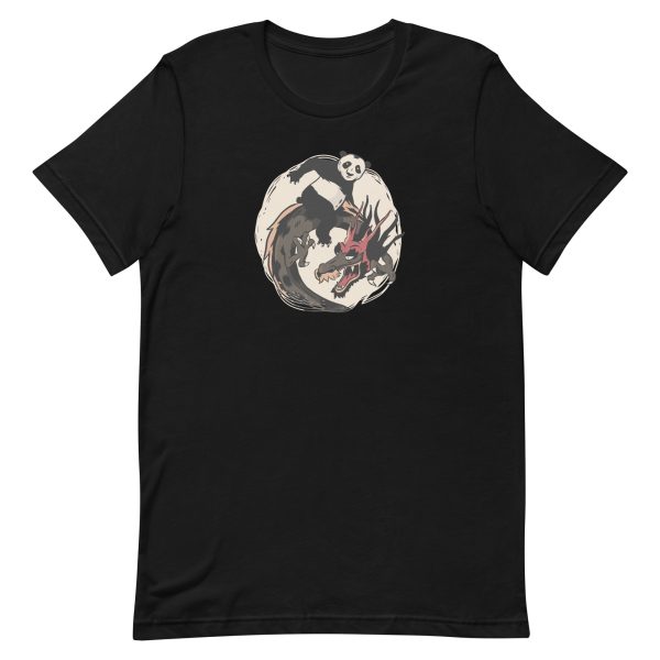 Panda Riding Dragon T-Shirt