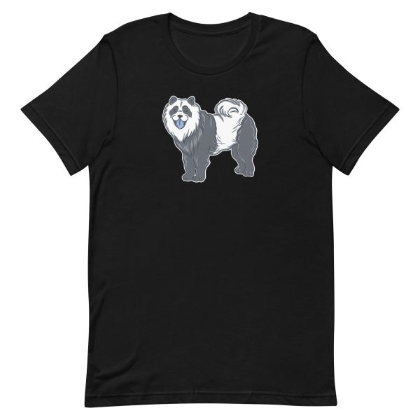 unisex-staple-t-shirt-black-front-6a194c649edc8.jpg Chow Chow Panda T-Shirt