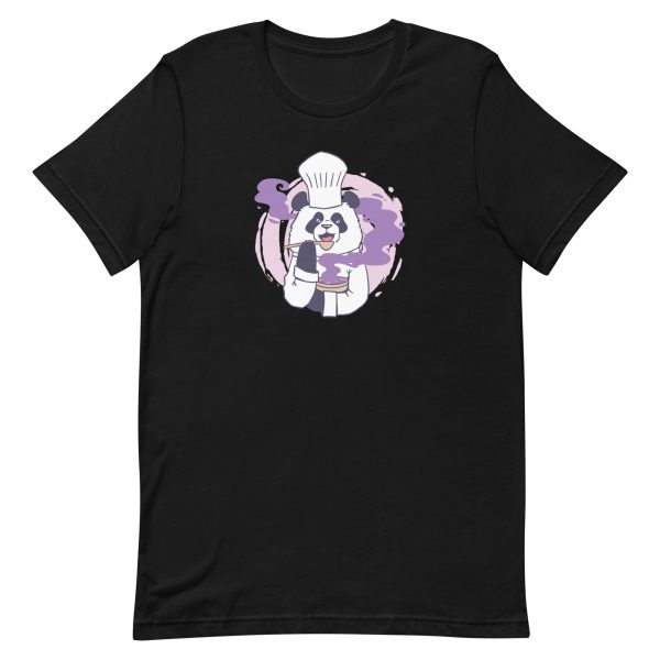unisex-staple-t-shirt-black-front-6a194e8f4969d.jpg Chef Panda T-Shirt