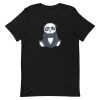 unisex-staple-t-shirt-black-front-6a19526c09277.jpg Cute Panda T-Shirt